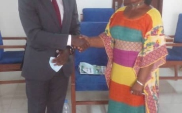Rencontre de travail entre Rose MBOLE EPIE et le Représentant résident de l’ONUDI au Cameroun