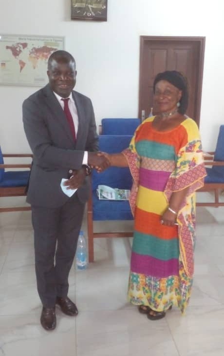Rencontre de travail entre Rose MBOLE EPIE et le Représentant résident de l’ONUDI au Cameroun